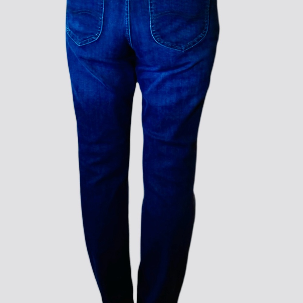 Lee Women's Dark Blue Straight Leg Jeans - Picture 9 of 9